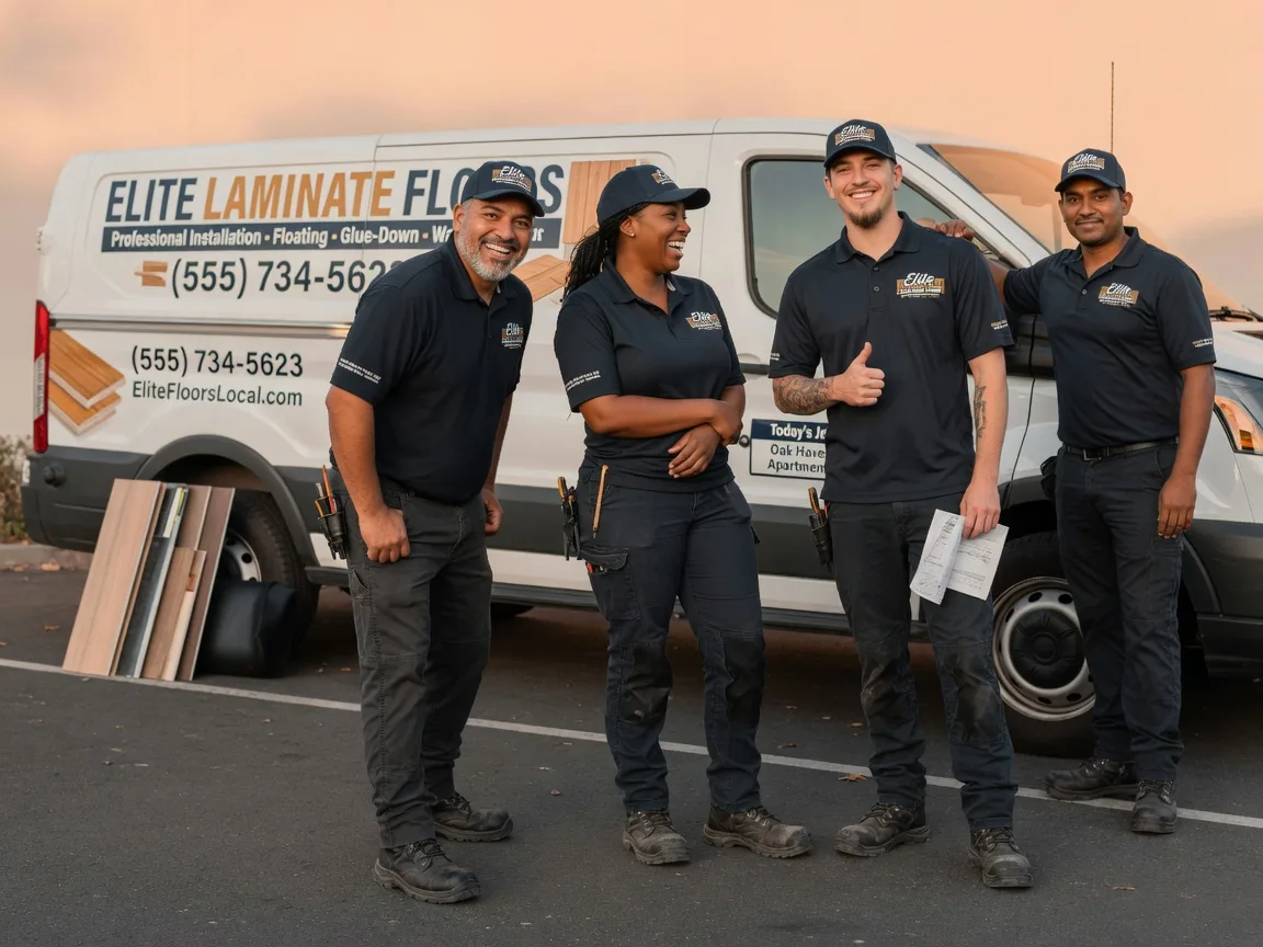 Laminate flooring installation company in Tishomingo, OK